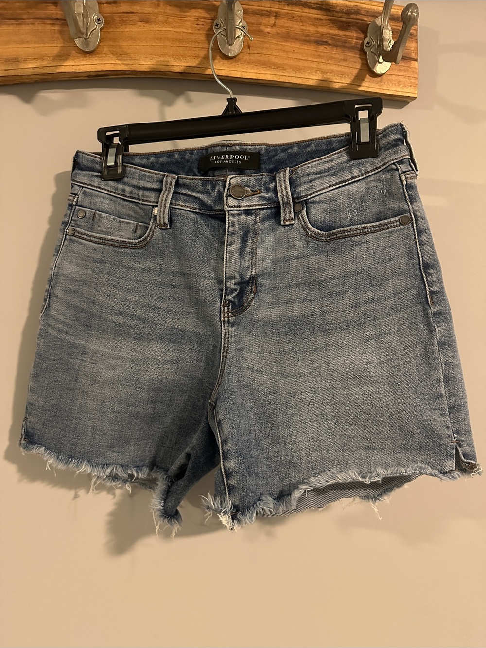 Liverpool Jeans Company Light Blue Denim Jean Shorts
